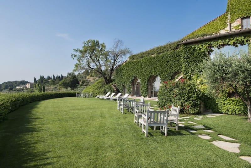 Belvedere Garden green lawn