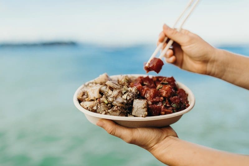 fresh poke bowl hawaii