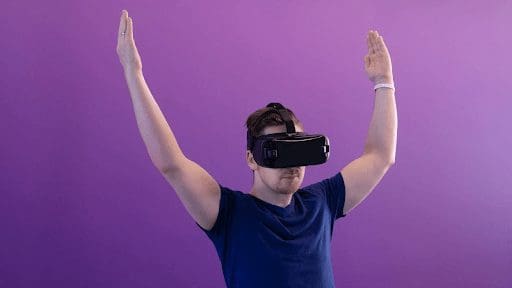 virtual gaming reality eye control piece