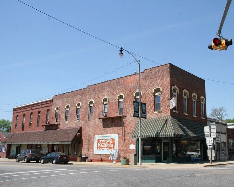 Greenville Illinois Coca Cola Ad restaurant Creator Bruce Wicks