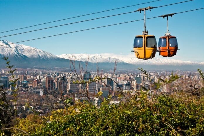 Santiago de Chile cable cars