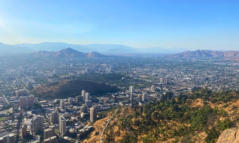 View of Santiago, Chile