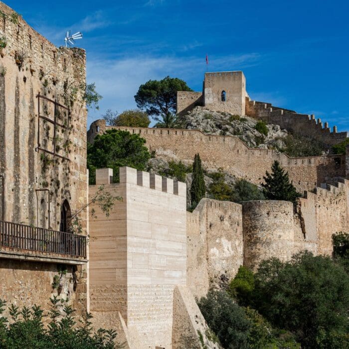 Xàtiva Castle near Valencia