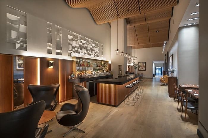Aquavit Bar Lounge by Bjorg Magnea 