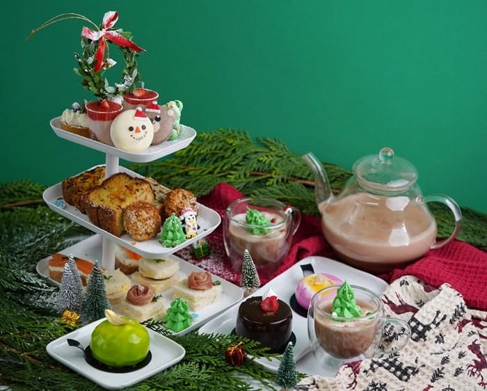 Holiday themed afternoon tea AnnTremet