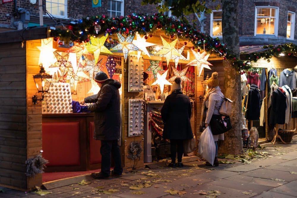 york christmas market stall parliament square uk