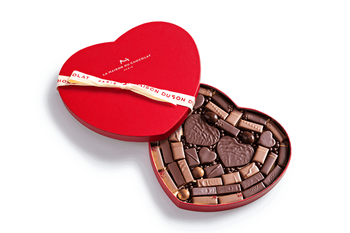 La Maison du Chocolat heart gift box
