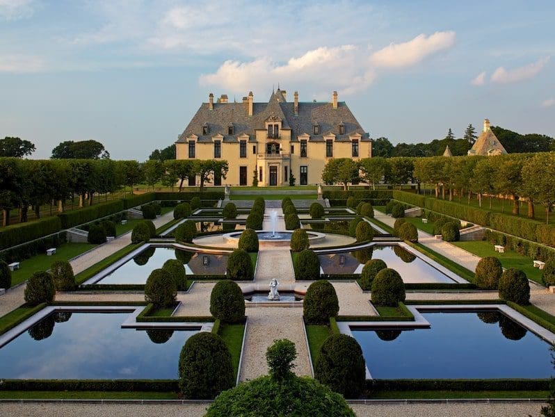 oheka castle exterior and gardens huntington new york long island mansion