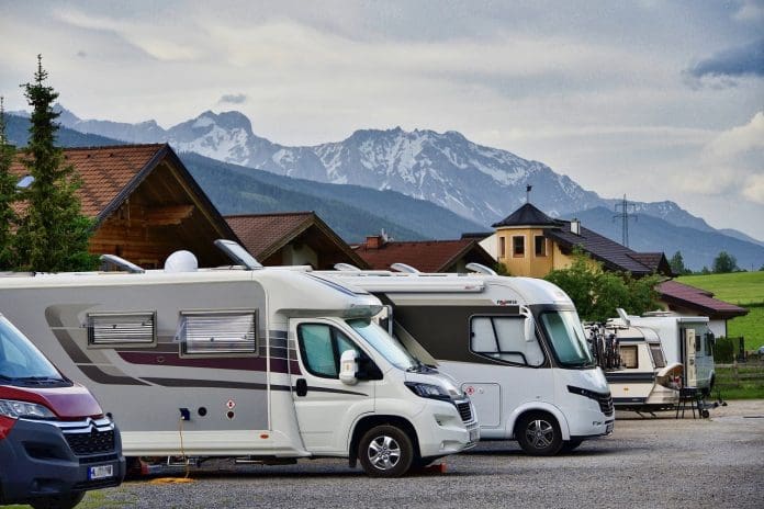 camping caravan
