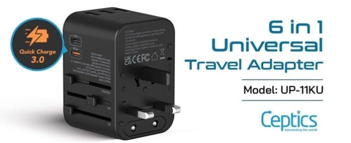 universal travel adapter graphic