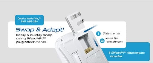 Ceptics World Travel Adapter Kit Description