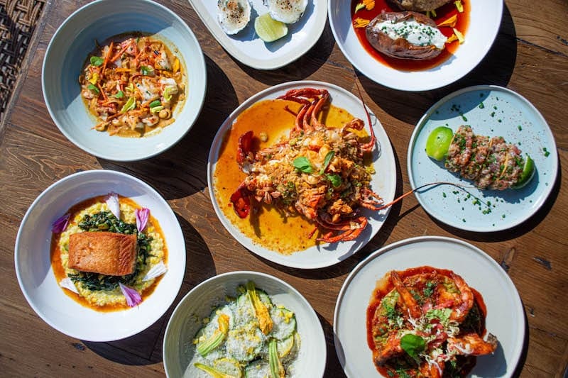 El Verano food spread Southampton Long Island