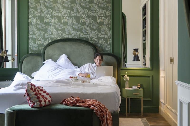 La Gemma Hotel Florence bedroom