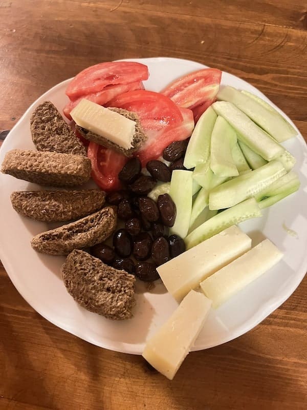 Fresh Mediterranean Plate Greek dining