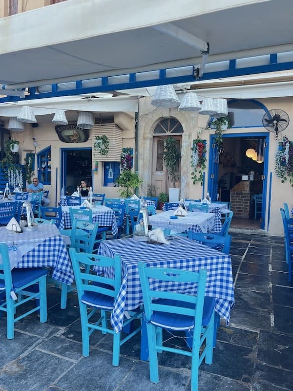 Greek dining experience