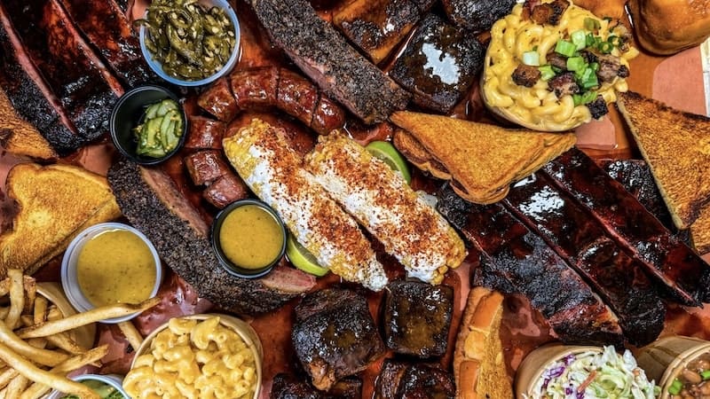BBQ platter