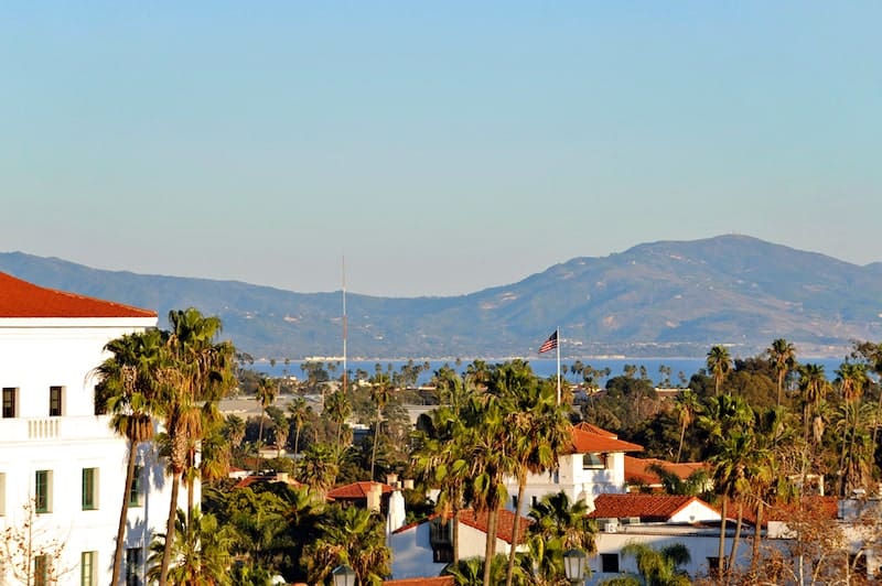 City view of Santa Barbara