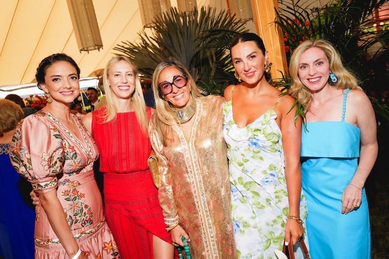 Eugenia Richman, Cami Raucci, Tina Livanos, Angela Frawley, and Amanda Baron