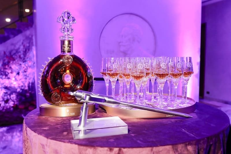 Cognac toast provided by LOUIS XIII; photo: Matt Borkowski/BFA.com